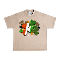 French Oak Irish flag shamrock St. Patricks Day Urban Heavy Tee - FaDigitalArtStudio