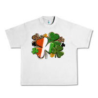Lunar Rock Irish flag shamrock St. Patricks Day Urban Heavy Tee - FaDigitalArtStudio