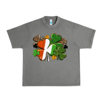 Tornado Irish flag shamrock St. Patricks Day Urban Heavy Tee - FaDigitalArtStudio