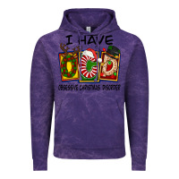 Cloud Purple I Have Obsessive Christmas Disorder Vintage Hoodie - FaDigitalArtStudio