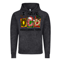 Vintage Black I Have Obsessive Christmas Disorder Vintage Hoodie - FaDigitalArtStudio