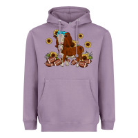 Lavender football hereford sunflower Heavyweight Hoodie - JahusDesignShop