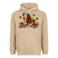 Mushroom football hereford sunflower Heavyweight Hoodie - JahusDesignShop