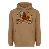 Toasted Coconut football hereford sunflower Heavyweight Hoodie - JahusDesignShop