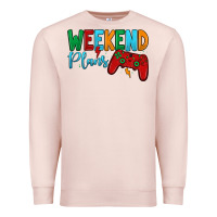 Pale Pink weekend plans Premium Sweatshirt - JahusDesignShop
