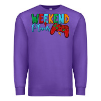 Purple weekend plans Premium Sweatshirt - JahusDesignShop