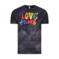 Cloud Black Love wins Vintage Tee - FaDigitalArtStudio