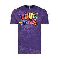Cloud Purple Love wins Vintage Tee - FaDigitalArtStudio