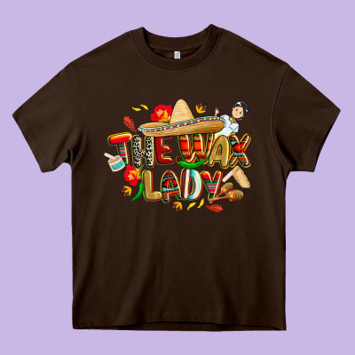 Cinco De Mayo The Wax Lady Heavy Core Tee Designed By Cowgirlartshop