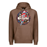 Chestnut Western Mimi Patriotic Premium Hoodie - LillyAllenDesigns