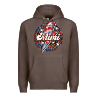 Coffee Western Mimi Patriotic Premium Hoodie - LillyAllenDesigns