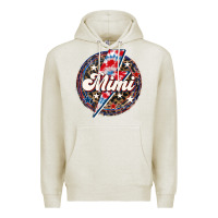 Oatmeal Heather Western Mimi Patriotic Premium Hoodie - LillyAllenDesigns