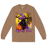 Toasted Coconut spooky babe black witch cat Long Sleeve Tee - BundleAndBundleShop