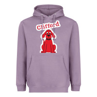 Lavender clifford the big red dog 98093899 Heavyweight Hoodie - linhVisuals