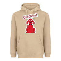 Mushroom clifford the big red dog 98093899 Heavyweight Hoodie - linhVisuals
