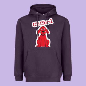 Clifford The Big Red Dog 98093899 Heavyweight Hoodie Designed By Linhvisuals