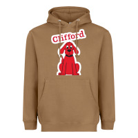 Toasted Coconut clifford the big red dog 98093899 Heavyweight Hoodie - linhVisuals