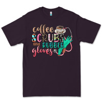 Plum coffee scrubs and rubber gloves Premium Tee - CowGirlArtShop