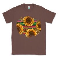 Chestnut sunflower leopard serape patch Classic Tee - Jasminsmagicworld