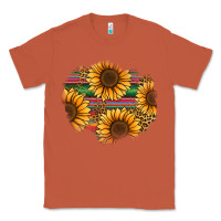 Copper sunflower leopard serape patch Classic Tee - Jasminsmagicworld