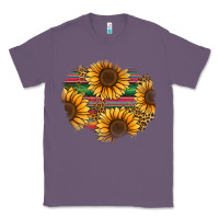 Lavender sunflower leopard serape patch Classic Tee - Jasminsmagicworld
