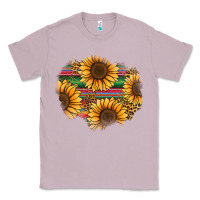 Lilac sunflower leopard serape patch Classic Tee - Jasminsmagicworld