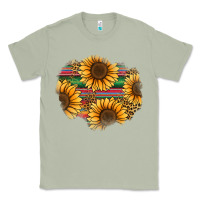 Matcha sunflower leopard serape patch Classic Tee - Jasminsmagicworld