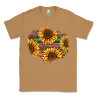 Toasted Coconut sunflower leopard serape patch Classic Tee - Jasminsmagicworld