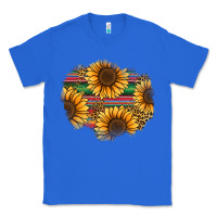 True Royal sunflower leopard serape patch Classic Tee - Jasminsmagicworld