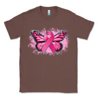 Chestnut Cancer ribbon butterfly Cancer Awareness Classic Tee - HowdyJamesFarm