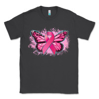 Cancer Ribbon Butterfly Cancer Awareness Classic Tee | Teevron