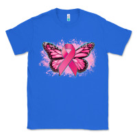 True Royal Cancer ribbon butterfly Cancer Awareness Classic Tee - HowdyJamesFarm
