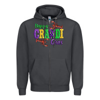 Smoke happy mardi gras with lobster Zipper Hoodie - AdoDesignShop