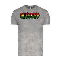 Cloud Rock Juneteenth blessed Vintage Tee - FaDigitalArtStudio
