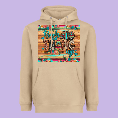 Back That Thang Up Heavyweight Hoodie Designed By Jahusdesignshop