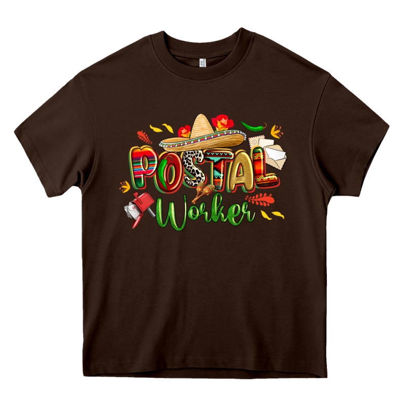 Cinco De Mayo Postal Worker Heavy Core Tee by CowGirlArtShop | Teevron