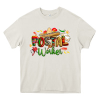 Cream cinco de mayo postal worker Heavy Core Tee - CowGirlArtShop