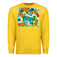 Lemon gaming controller Premium Sweatshirt - JahusDesignShop