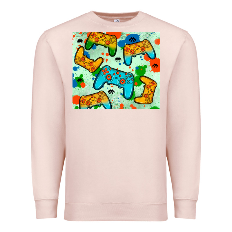 Gaming Controller Premium Sweatshirt by JahusDesignShop | Teevron