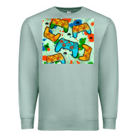 Seafoam gaming controller Premium Sweatshirt - JahusDesignShop