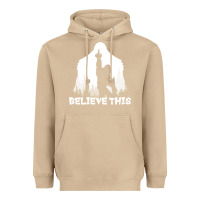 Mushroom bigfoot t  shirt believe this t  shirt Heavyweight Hoodie - linhVisuals