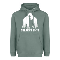 Sage bigfoot t  shirt believe this t  shirt Heavyweight Hoodie - linhVisuals