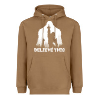 Toasted Coconut bigfoot t  shirt believe this t  shirt Heavyweight Hoodie - linhVisuals