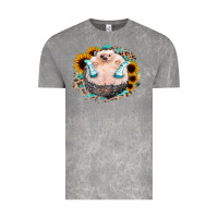 Cloud Rock Sunflower Leopard Hedgehog Vintage Tee - Jasminsmagicworld