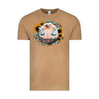 Vintage Camel Sunflower Leopard Hedgehog Vintage Tee - Jasminsmagicworld