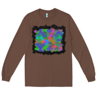 Chestnut halloween neon leopard background Long Sleeve Tee - BundleAndBundleShop
