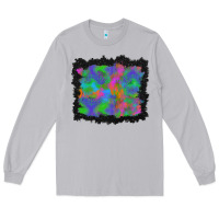 Moon Dust halloween neon leopard background Long Sleeve Tee - BundleAndBundleShop