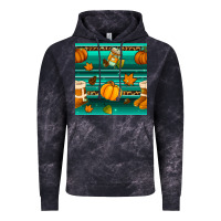 Cloud Black autumn seamless pattern Vintage Hoodie - BundleAndBundleShop