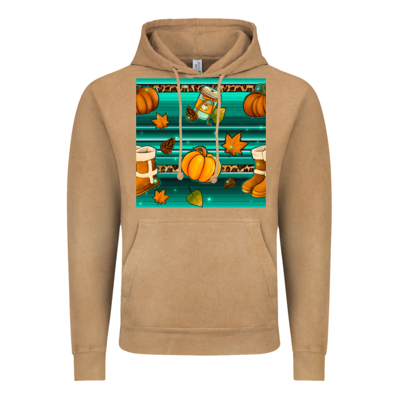 Autumn Seamless Pattern Vintage Hoodie by BundleAndBundleShop | Teevron