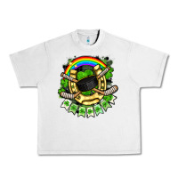Lunar Rock St. Patrick's Day Hockey Urban Heavy Tee - FaDigitalArtStudio